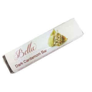 Bella Dark Chocolate Bar - Cardamon