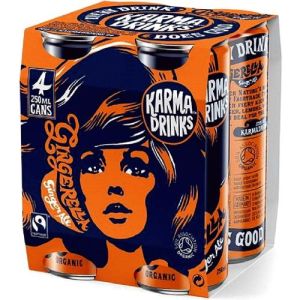Karma Gingerella Ginger Ale Cans 4-Pack