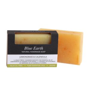Blue Earth Soap - Lemongrass & Calendula