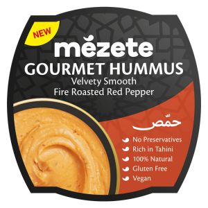 Mezete Fire Roasted Red Pepper Hummus