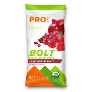 Bolt Organic Energy Chews - Cran Pomegranate - BEST BEFORE 14/06/22