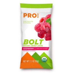 Bolt Organic Energy Chews - Raspberry