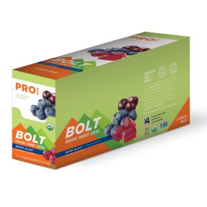 Bolt Organic Energy Chews - Berry Blast - Case of 12 - BEST BEFORE 19/08/22