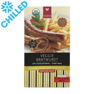 Viana Organic Bratwurst Veggie Sausages