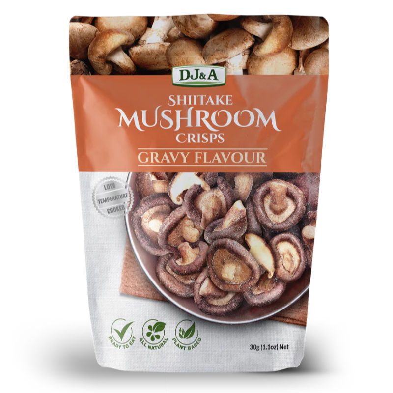 DJA Mixed Mushroom Crisps The Vegan Shop The Cruelty Free Shop