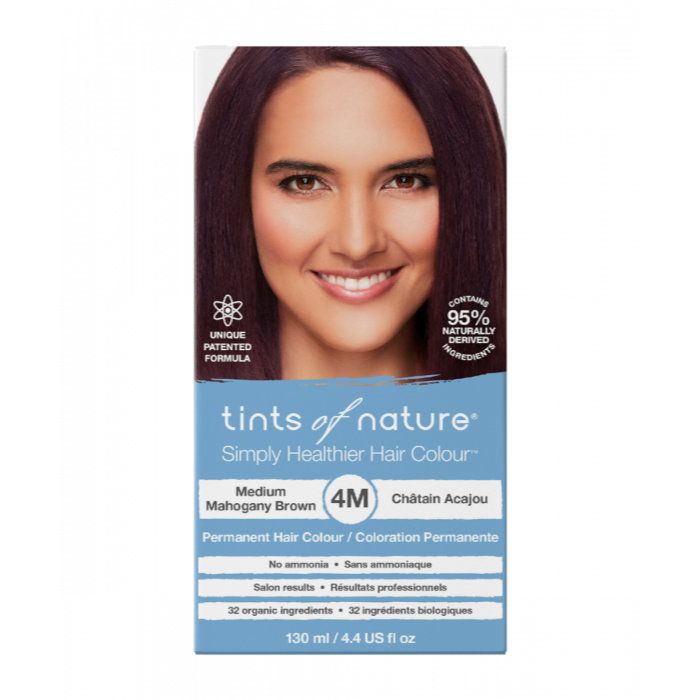 Tints of Nature Hair Colour - 4M Medium Mahogany Brown - The Vegan Shop /  The Cruelty Free Shop
